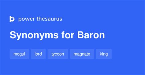 baron synonym|Iba pa.